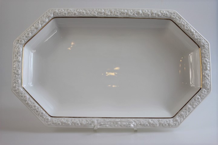 Fleischplatte 33,5 cm - Rosenthal - Maria - Goldband