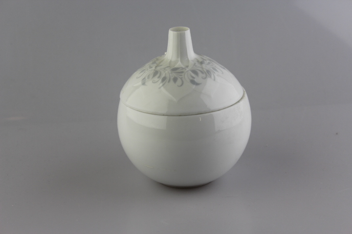 Zuckerdose groß - Rosenthal - Lotus - Pergola grau