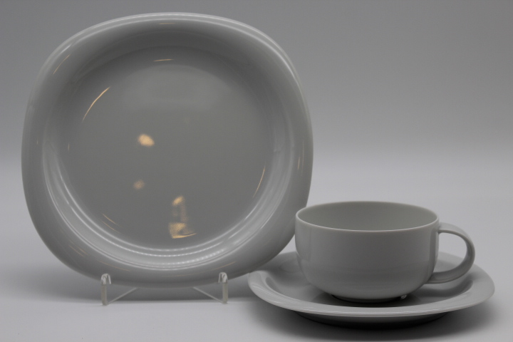 Teegedeck 3 tlg. - Rosenthal - Suomi - Weiß