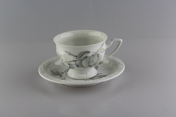 Kaffeetasse 2 tlg. - Rosenthal - Brombeere