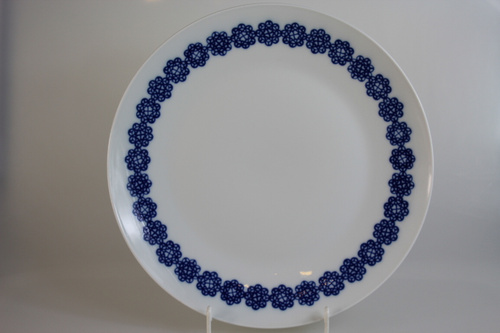 Kuchenteller Ø 30 cm - Rosenthal - Berlin - Blaue Blüte