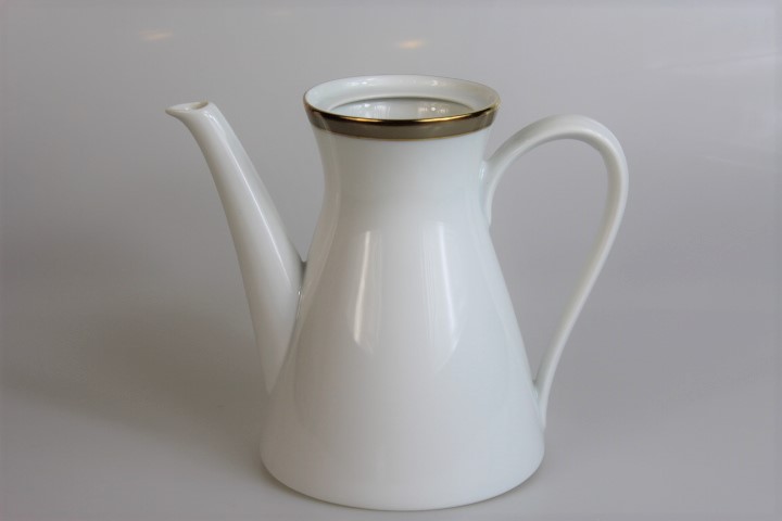 Kaffekanne ohne Deckel - Rosenthal - Form 2000 - Gala braun