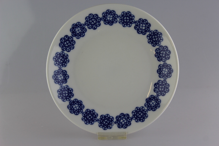 Kuchenteller Ø 19,5 cm - Rosenthal - Berlin - Blaue Blüte