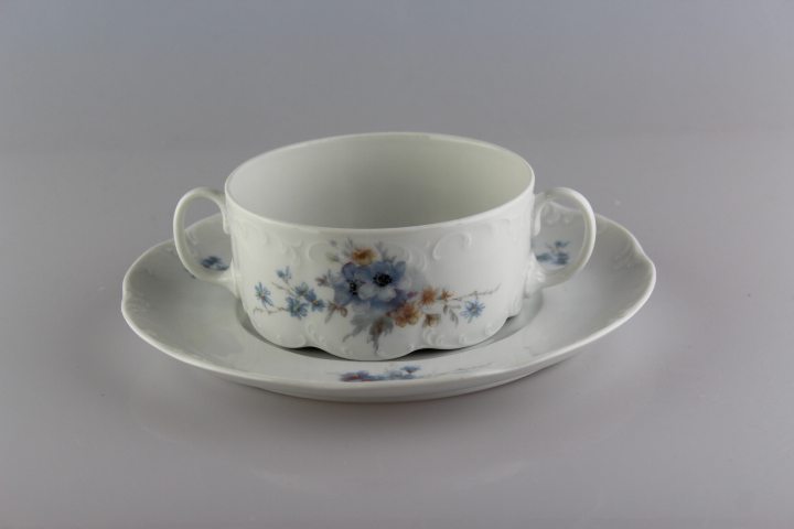 Suppentasse 2 tlg. - Rosenthal - Belvedere