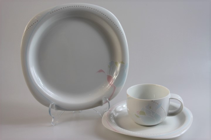 Kaffeegedeck 3 tlg. - Rosenthal - Suomi - Blume