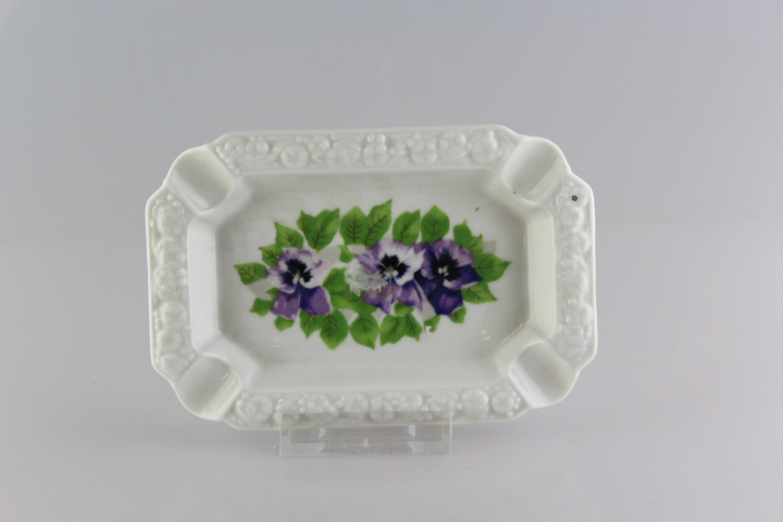 Aschenbecher - Rosenthal - Stiefmütterchen