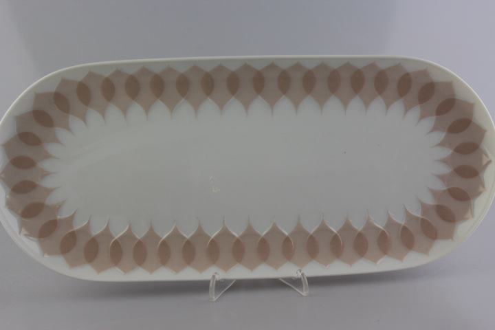 Königskuchenplatte - Rosenthal - Lotus - Gravad Rosa