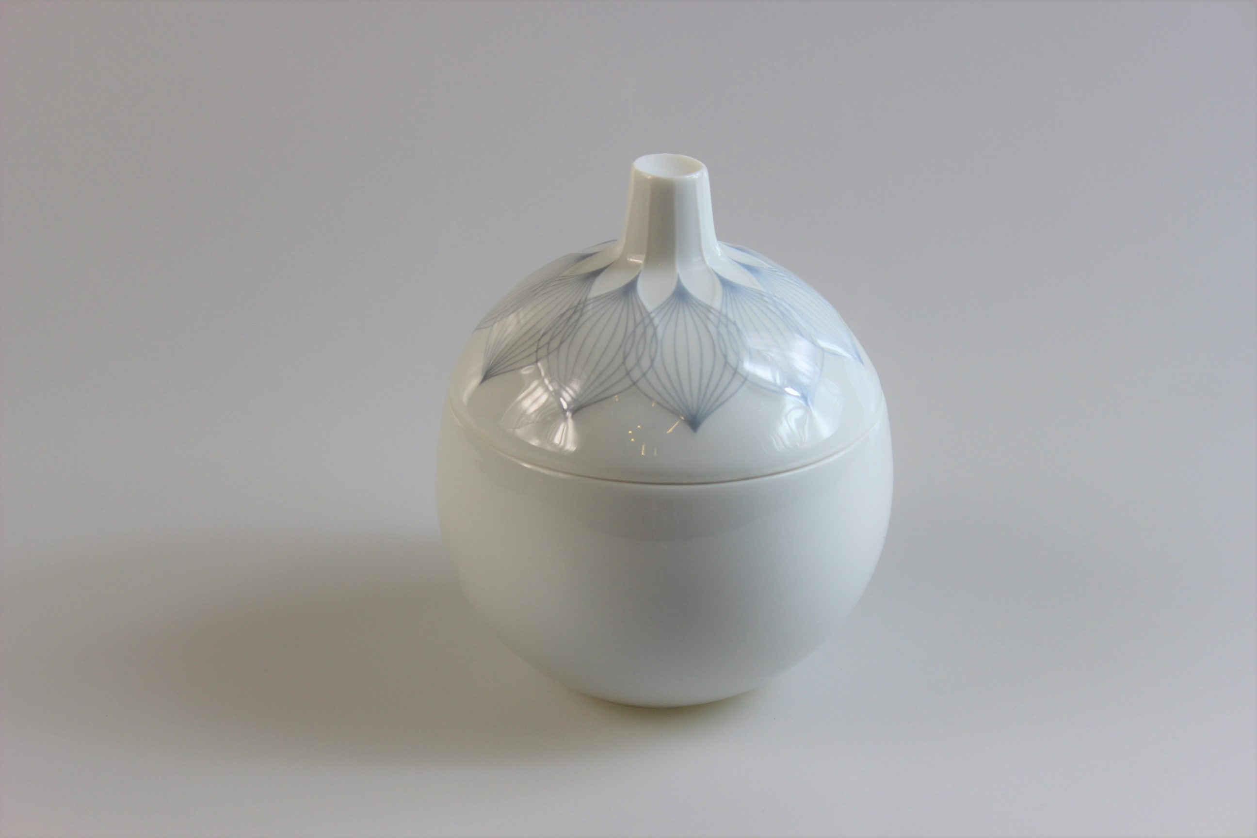 Zuckerdose - Rosenthal - Lotus - Ballett grau