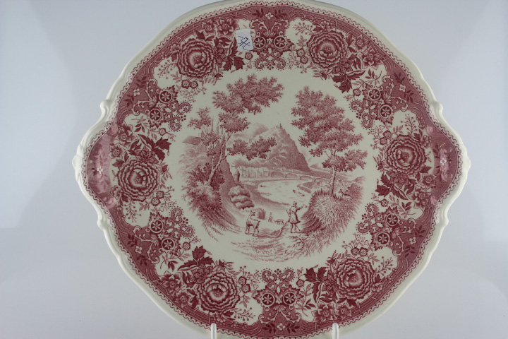 Kuchenteller - Villeroy & Boch - Burgenland rot