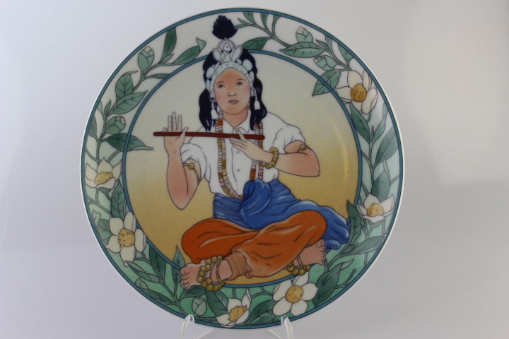 Wandteller - Heinrich/V&B - Nr. 12 - Südost-Asien