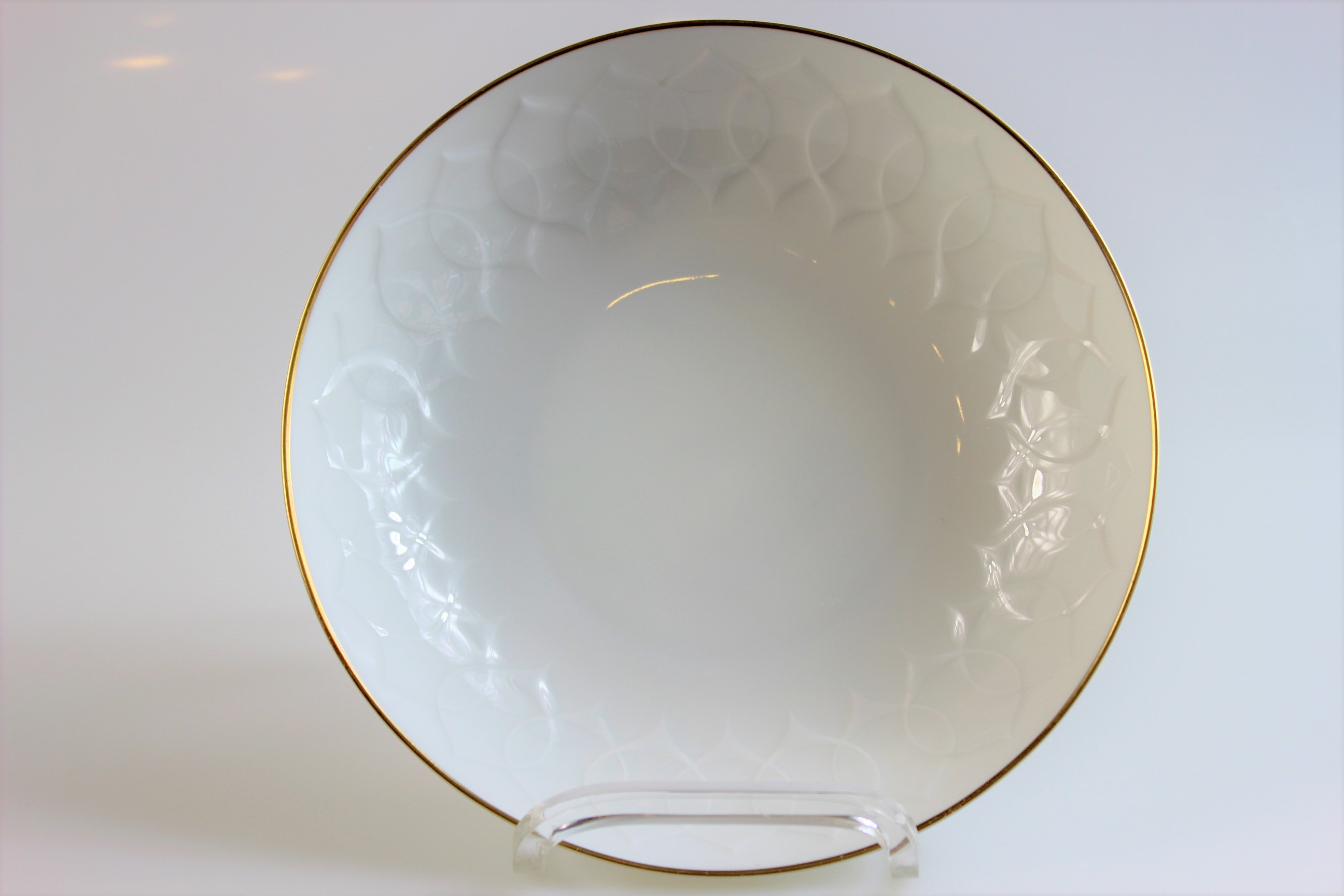 Salatteller - Rosenthal - Lotus - Goldrand