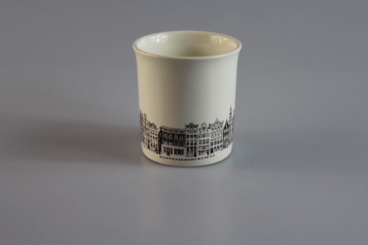 Becher (Kloveniersburgwal) - Villeroy & Boch - Amsterdames grachten