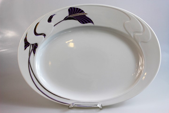 Fleischplatte 34,5 cm - Rosenthal - Asimmetria - Indian Summer