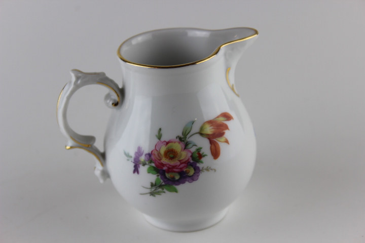 Sahnekännchen 9 cm - Fürstenberg - Bunte Blume