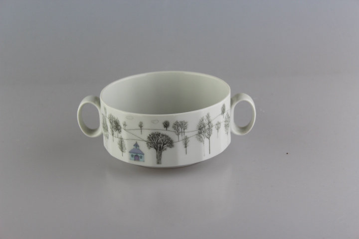 Suppentasse - Rosenthal - Polygon - Winterreise