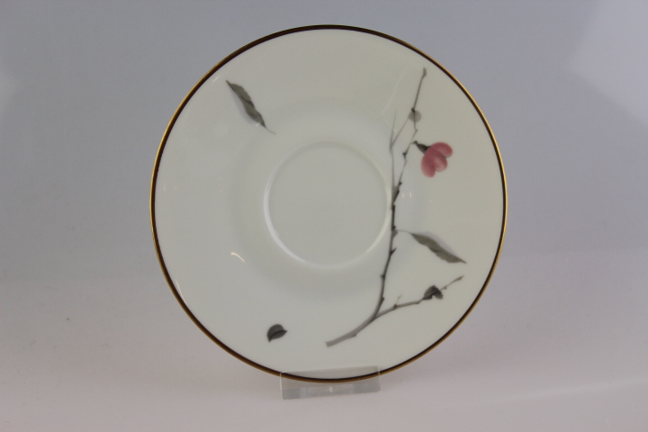 Untertasse für Kaffeetasse - Rosenthal - Form 2000 - Japanischer Blütenzweig