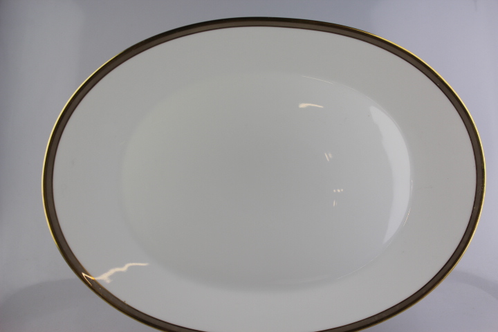 Fleischplatte 39 cm - Rosenthal - Form 2000 - Gala braun