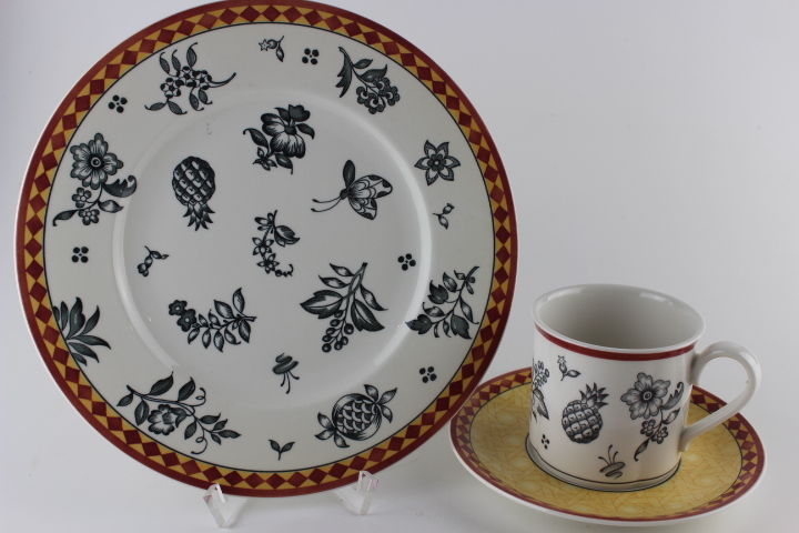 Kaffeegedeck 3 tlg. - Villeroy & Boch - Switch Plantation/Simla