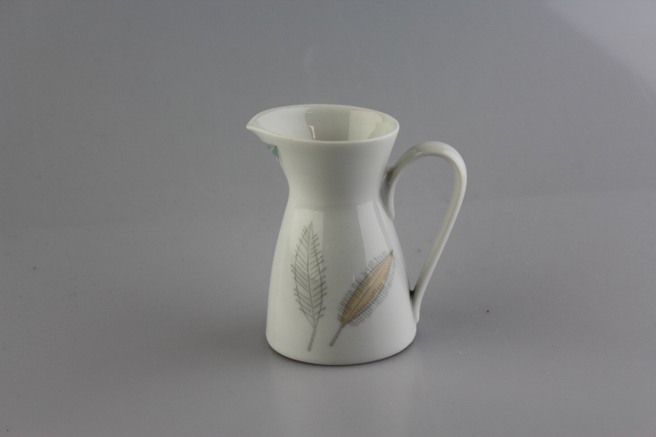 Sahnekännchen - Rosenthal - Form 2000 - bunte Blätter