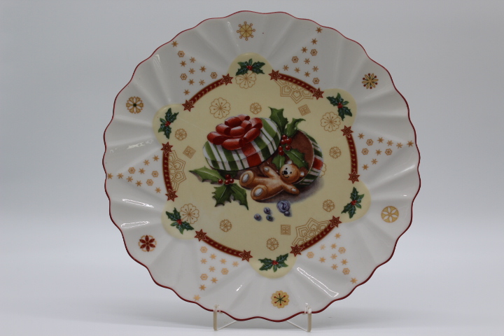 Weihnachtsteller / Teller mit Teddy  Ø 26 cm (2. Wahl) - Villeroy & Boch - Weihnachten