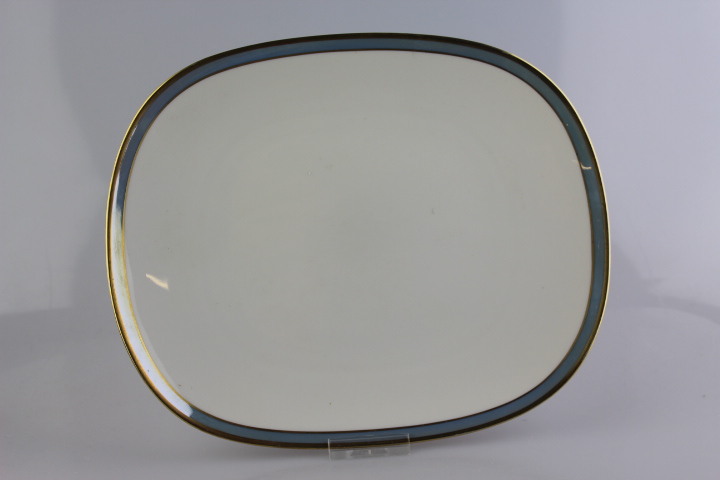 Platte - Rosenthal - Form 2000 - Gala blau