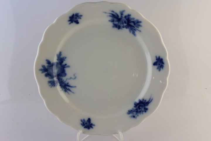 Kuchenteller Ø 19 cm - Hutschenreuther - Blaue Rose