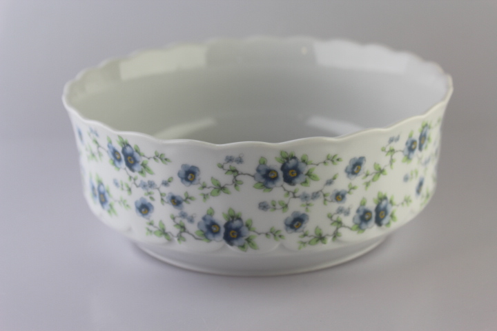 Schüssel Ø 18 cm - Eschenbach - Bayreuth - Blaue Blüte