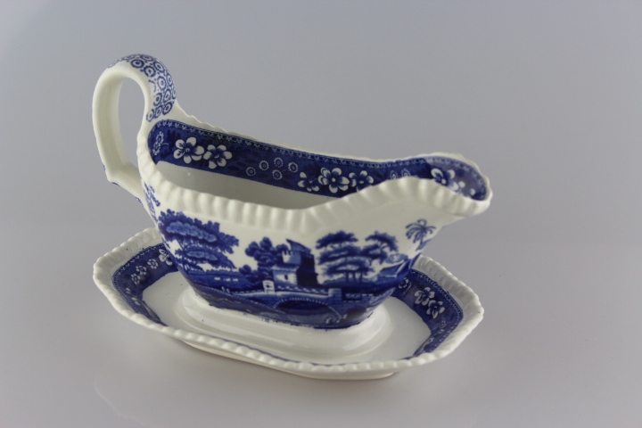 Sauciere- Spode - Blue Tower