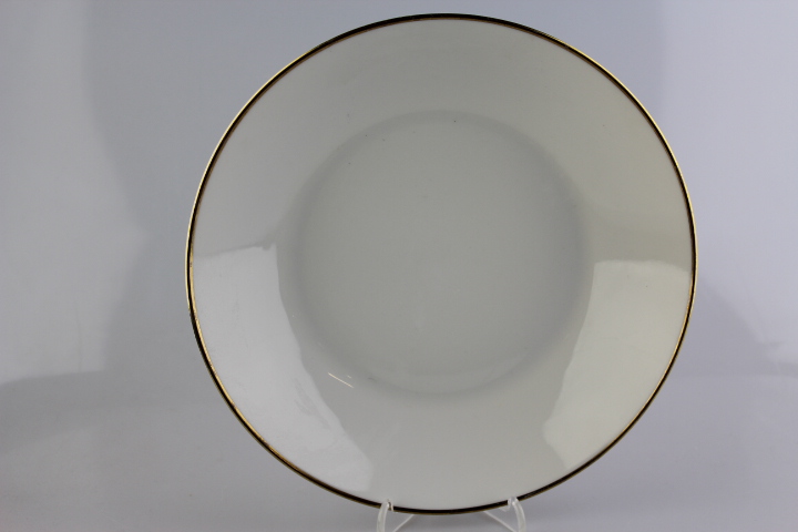 Suppenteller - Rosenthal - Form 2000 - polierter Goldrand