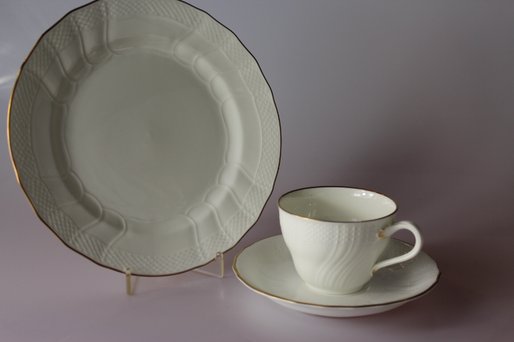 Kaffeegedeck 3 tlg. - Villeroy & Boch - Louisenburg - Gold