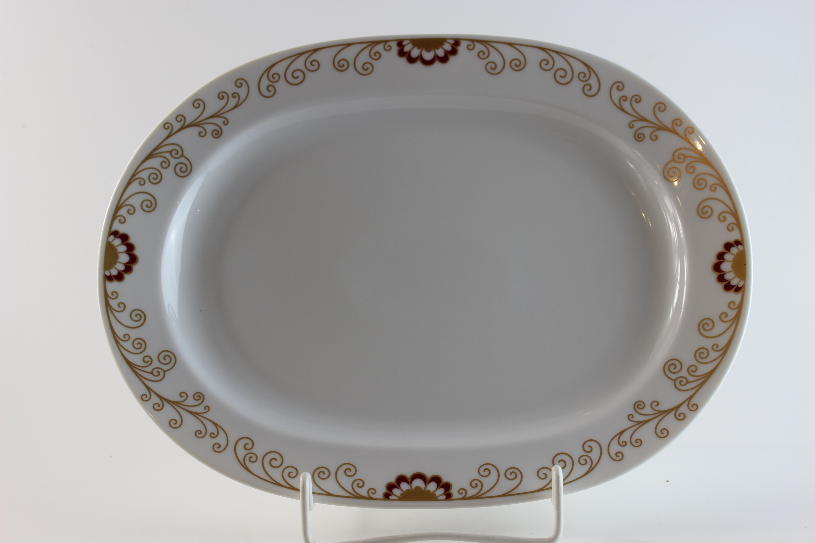 Fleischplatte 30 cm - Heinrich - Rot/Gold