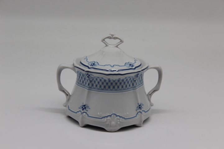 Zuckerdose - Hutschenreuther - Baronesse - Estelle blau