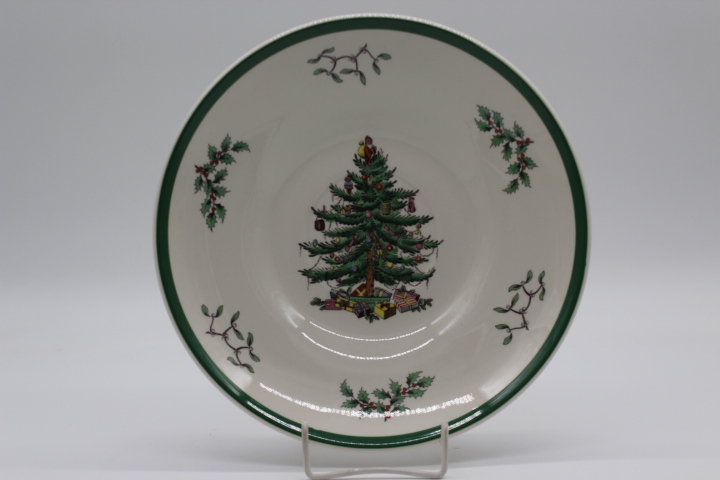tiefer Teller mit Spiegel Ø 22,5 cm - Spode - Christmas Tree