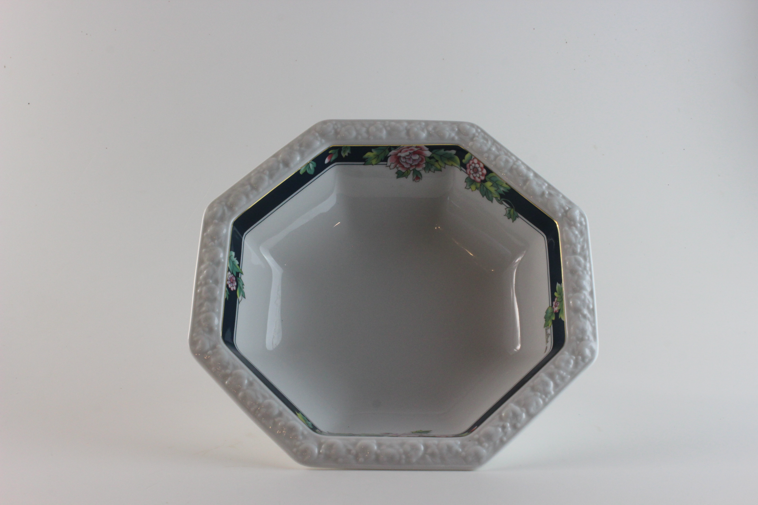 Schüssel Ø 20,5 cm - Rosenthal - Grüne Rosenkante