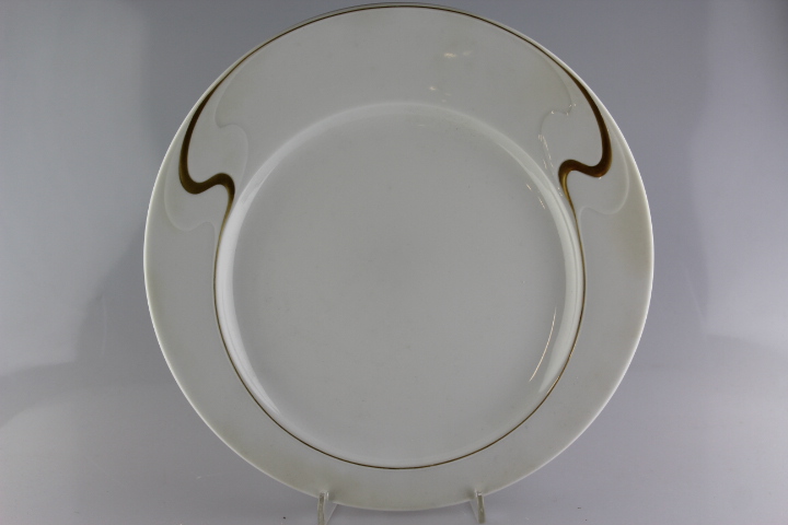 Speiseteller - Rosenthal - Asimmetria - Weiß