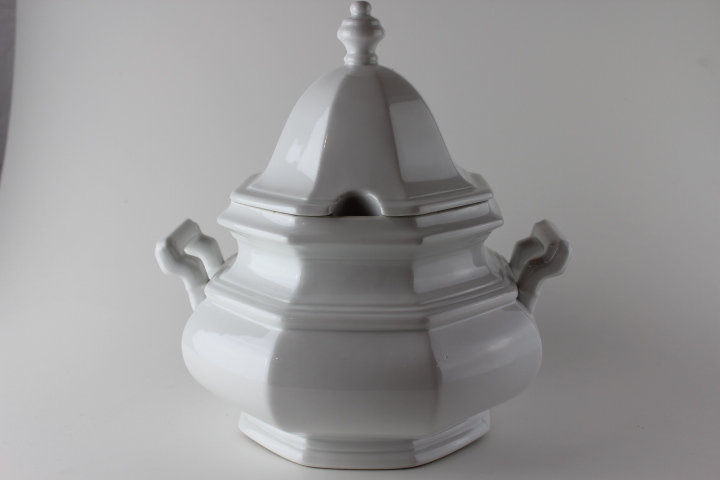 Suppenterrine - Gallo - Leonardo - Weiß