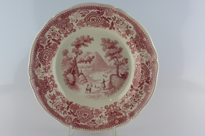 Suppenteller - Villeroy & Boch - Burgenland rot
