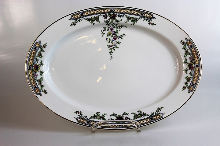 Fleischplatte 21,5 cm - Heinrich - Bunte Hecke