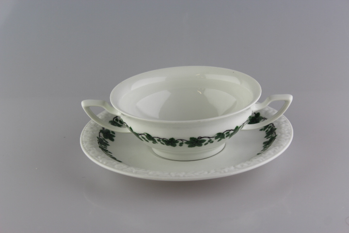 Suppentasse 2 tlg. - Rosenthal - Maria - Stachelbeere