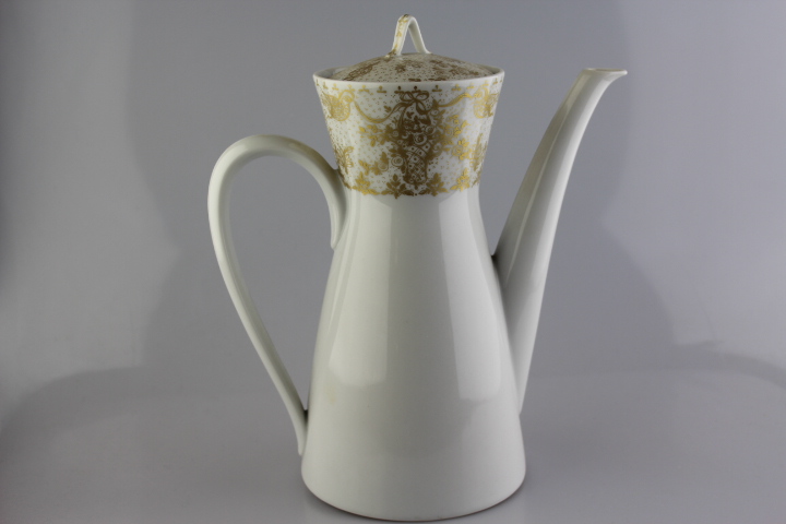 Kaffeekanne klein - Rosenthal - Form 2000 - Idyll gold