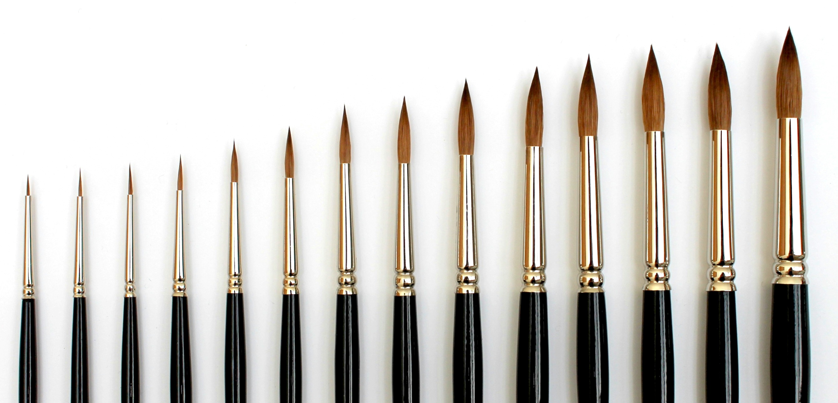 1180 - Größe 0 - Rotmarderhaar