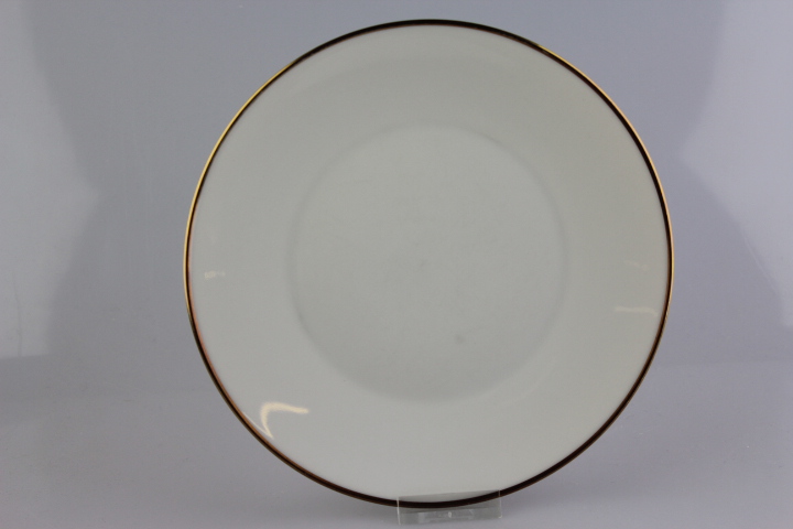 Kuchenteller Ø 19 cm - Rosenthal - Form 2000 - polierter Goldrand