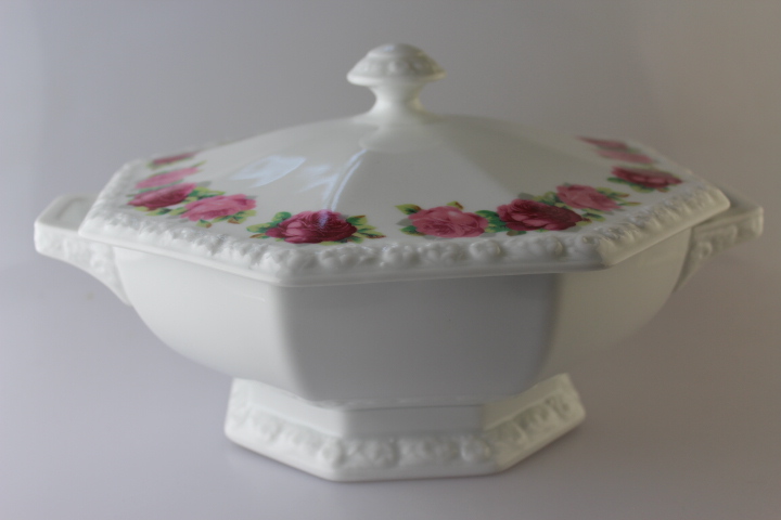 Deckelschüssel - Rosenthal - Cäcilie