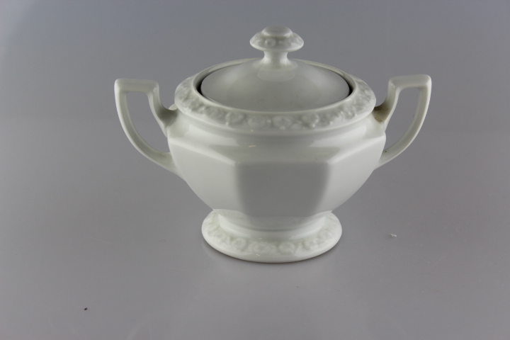 Zuckerdose 9 cm - Rosenthal - Maria weiß