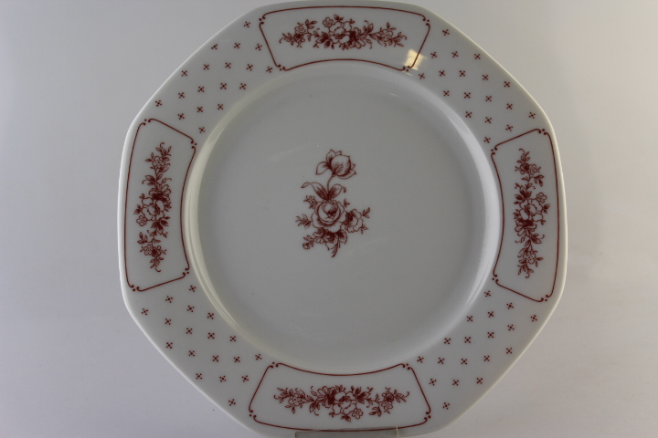 Kuchenteller - Seltmann Weiden - Mirabell - Rosa Blume