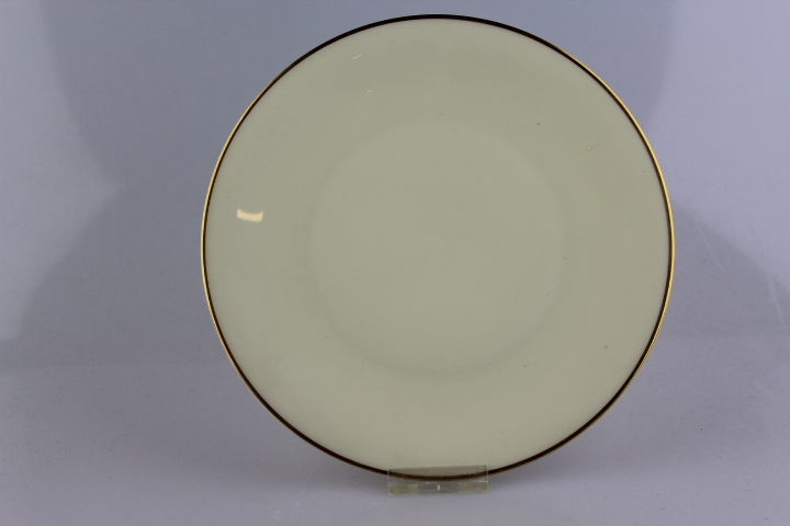 Kuchenteller - Heinrich - Anmut - Creme/Gold schmal