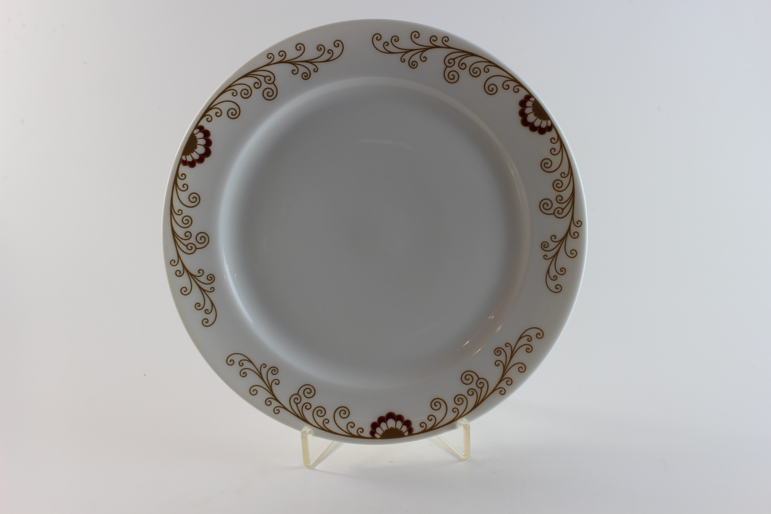 Kuchenteller - Heinrich - Rot/Gold