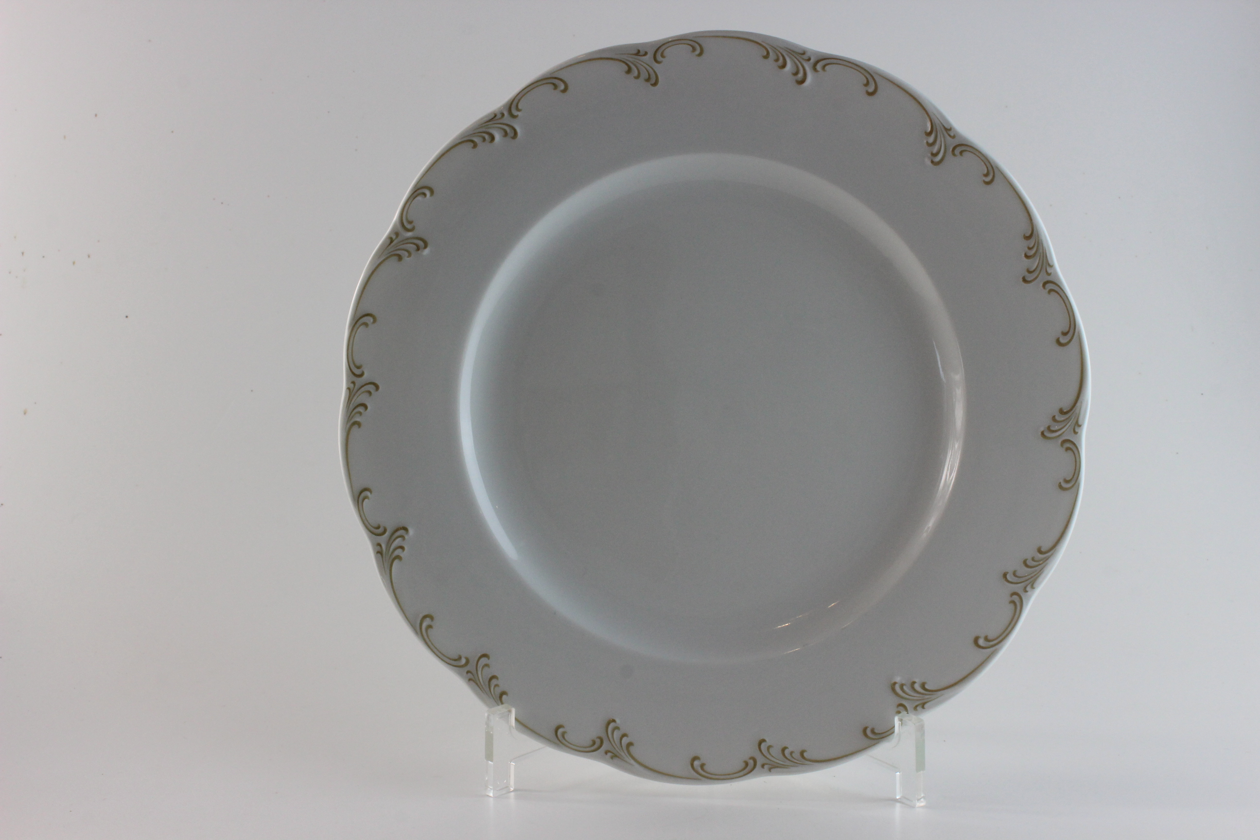 Speiseteller Ø 26,5 cm - Rosenthal - beige