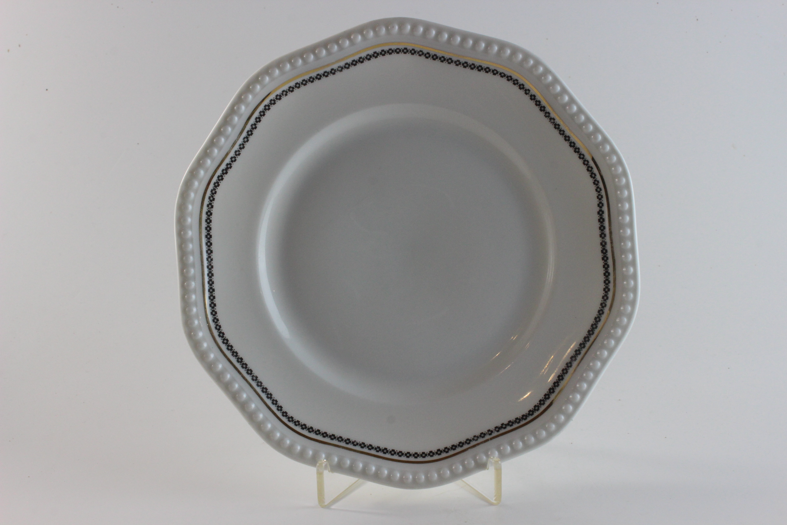 Kuchenteller Ø 19,5 cm - Rosenthal - Kreuzmuster