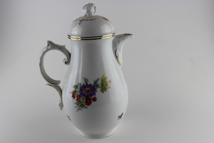 Kaffeekanne - Fürstenberg - Bunte Blume